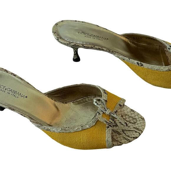 Dolce & Gabbana | Made in Italy | Kitten Heels | Women’s | Size: 36 - Picture 4 of 12